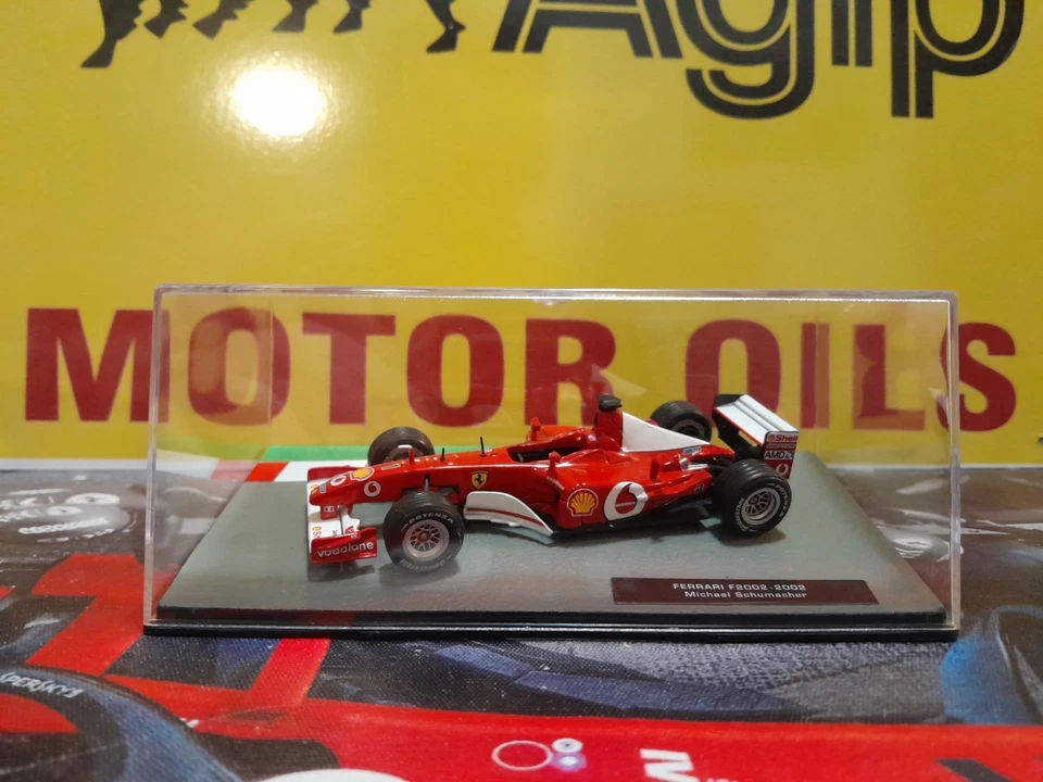 105 Perfect 1/43 F1 Ferrari F2002 Schumacher 2002 Centauria Panini Atlas Diecast - Immagine 2 di 4
