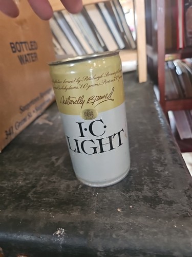 I.C. Light  Empty Beer Can 12 Oz. unsealed from factory never used - Picture 3 of 7
