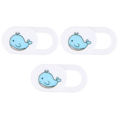 3 PCS Web Camera Cover for Laptop Tablet Whale Pattern Webcam Slide Cover - 第 1/12 張圖片