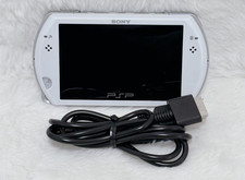 PSP Go PSP-N1000 Pearl White PW Console Tested W/Power Cable