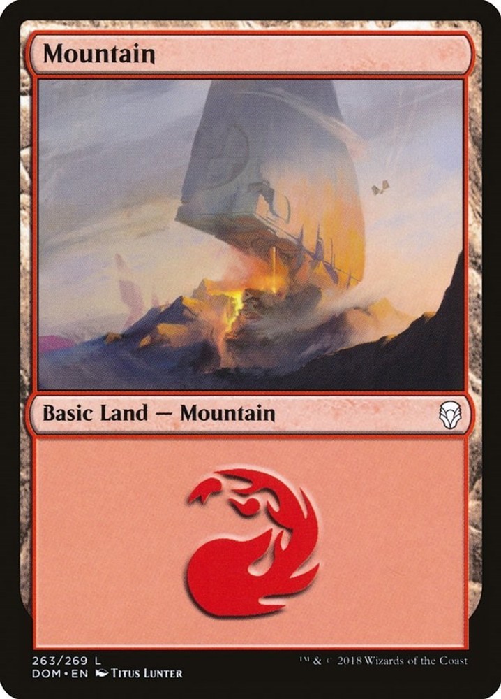 Mountain Normal [DOM - 263] LP MagicDominaria