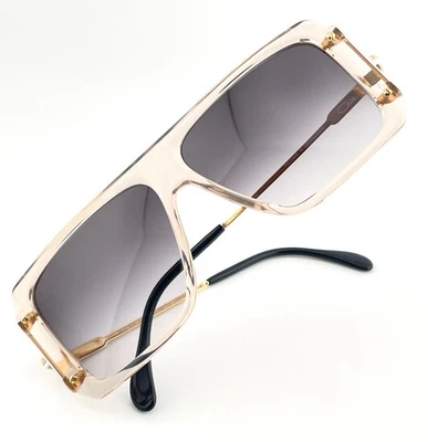 vintage CAZAL 633 col 144 clear grey gold sunglasses W.Germany unisex 633 - Bild 1 von 4