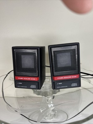 J-300 Dynamic Equalizer Sound Digital Audio System Compact Disc Speakers