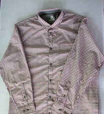 Chef works Urban Collection Red/Grey Button up New without tags