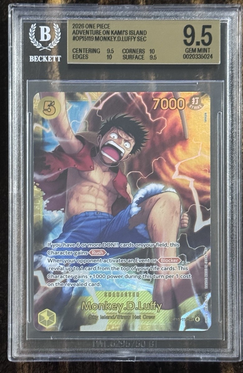 Monkey.D.Luffy (OP15-119) OP15-119 Adventure on Kami's Island Foil
