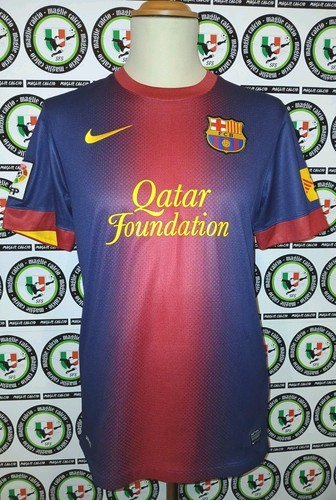 MESSI BARCELONA 2012/2013 SHIRT MAGLIA CALCIO FOOTBALL SOCCER CAMISETA JERSEY - Foto 3 di 15