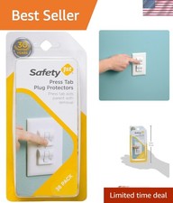 Press Tab Plug Protectors 36 Count