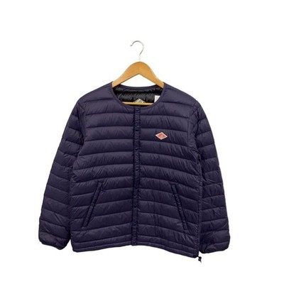 DANTON Crew Neck Down Jacket Men 42 Nylon NVY Lightweight Warm Age 14+