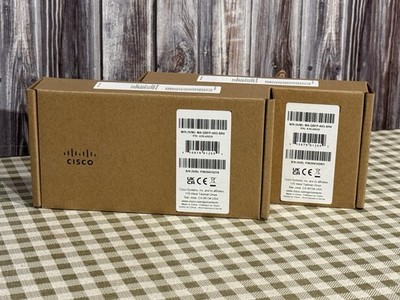 (2) Cisco Meraki A30-45030 40GbE QSFP+ fiber Transceiver - Brand New SEALED!