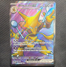 Pokemon Alakazam ex 188/165 Scarlet & Violet 151 Ultra Rare Full Art NM on eBay