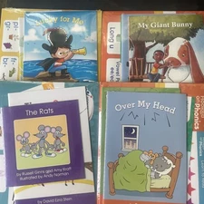 Hooked on Phonics 4 RANDOM NEW Packs Learn to Read Pre-Readers Homeschool Read