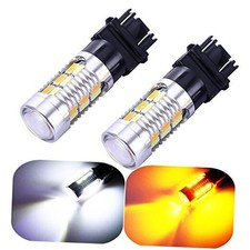 3157 3057 3357 4157 Turn Signal White Yellow Amber Switchback Led Light Bulbs