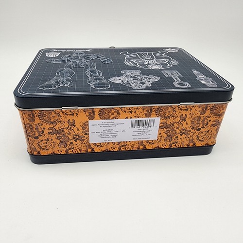 Bumble Bee 2018 Transformers Paramount Hasbro Vandor 9" x 3.5" x 7.5" Lunchbox - Picture 5 of 7