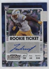 2021 Panini Contenders Rookie Cracked Ice Ticket 4/21 Tre' McKitty #192 Auto a8r