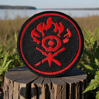 Gruul MTG Patch/ Magic the Gathering / Gruul Guild Logo Multi Sizes 3.52'' - 5''