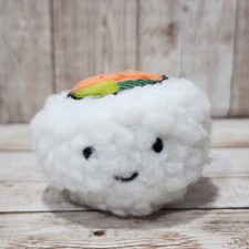 Jellycat SASSY SUSHI URAMAKI Soft Plush Toy NWT Tag Attached Cute Rare Small