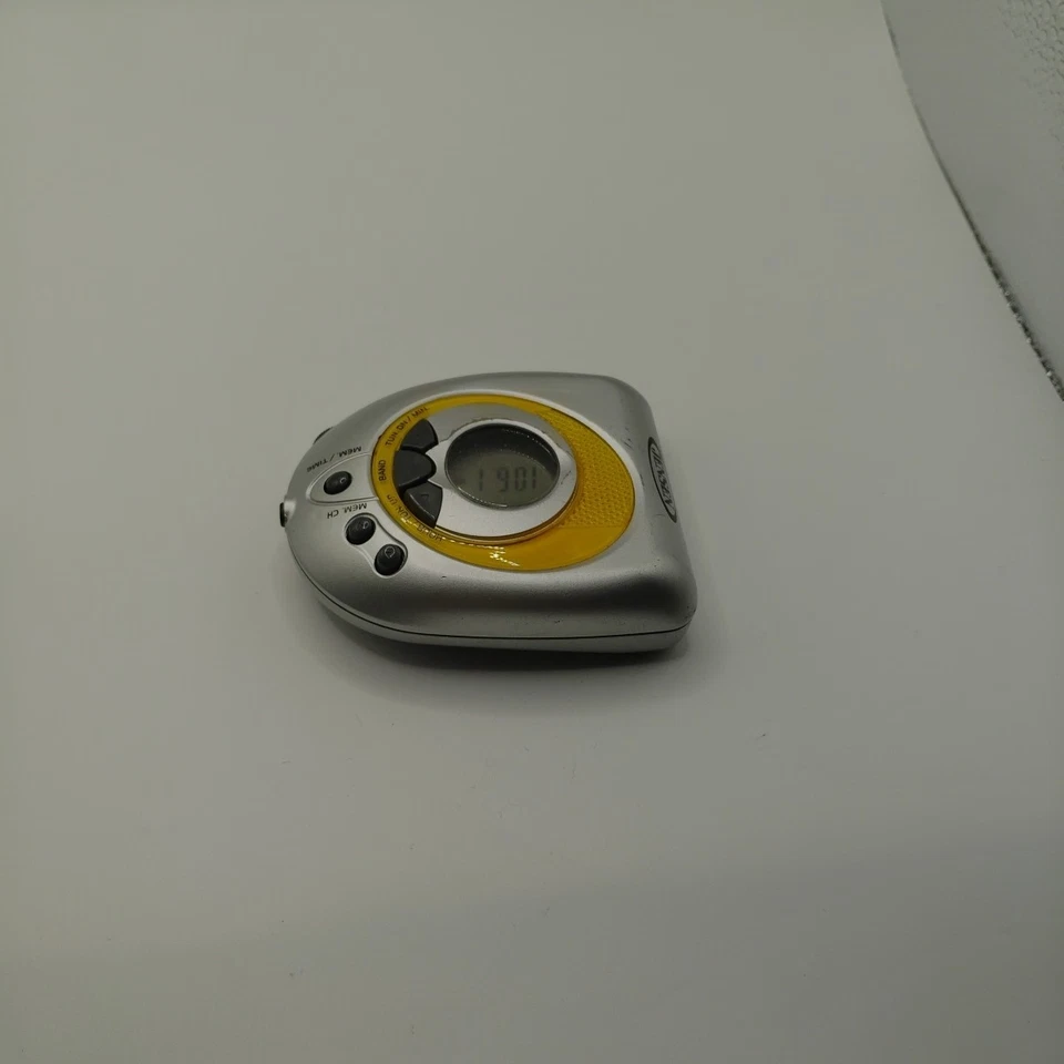 Jensen Portable Digital Stereo       AM FM Radio W/Headphones   Tested - Image 4 of 4