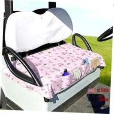 Golf Cart Seat Covers Golf Cart Seat Towel Blanket Group Pink Golf with Pocket