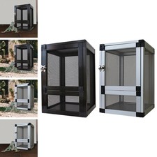 Reptiles Habitat Reptile Cage Portable Reptile Screen Cages for Gerbils