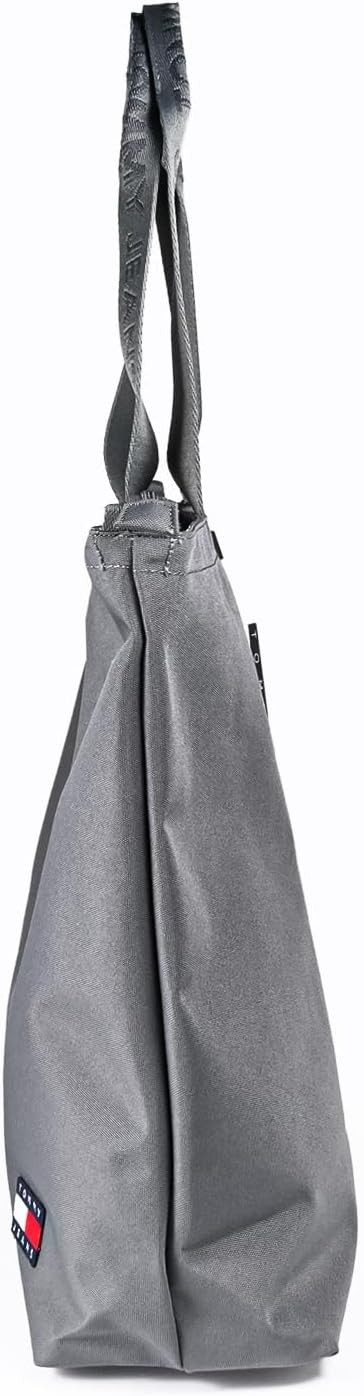 Tommy Hilfiger Gray Tote Bag - Essential Daily Style with Zipper image 4