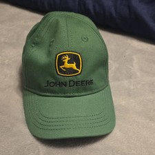 John Deere Toddler One Size Green 100 Cotton Baseball Cap MPN 100364