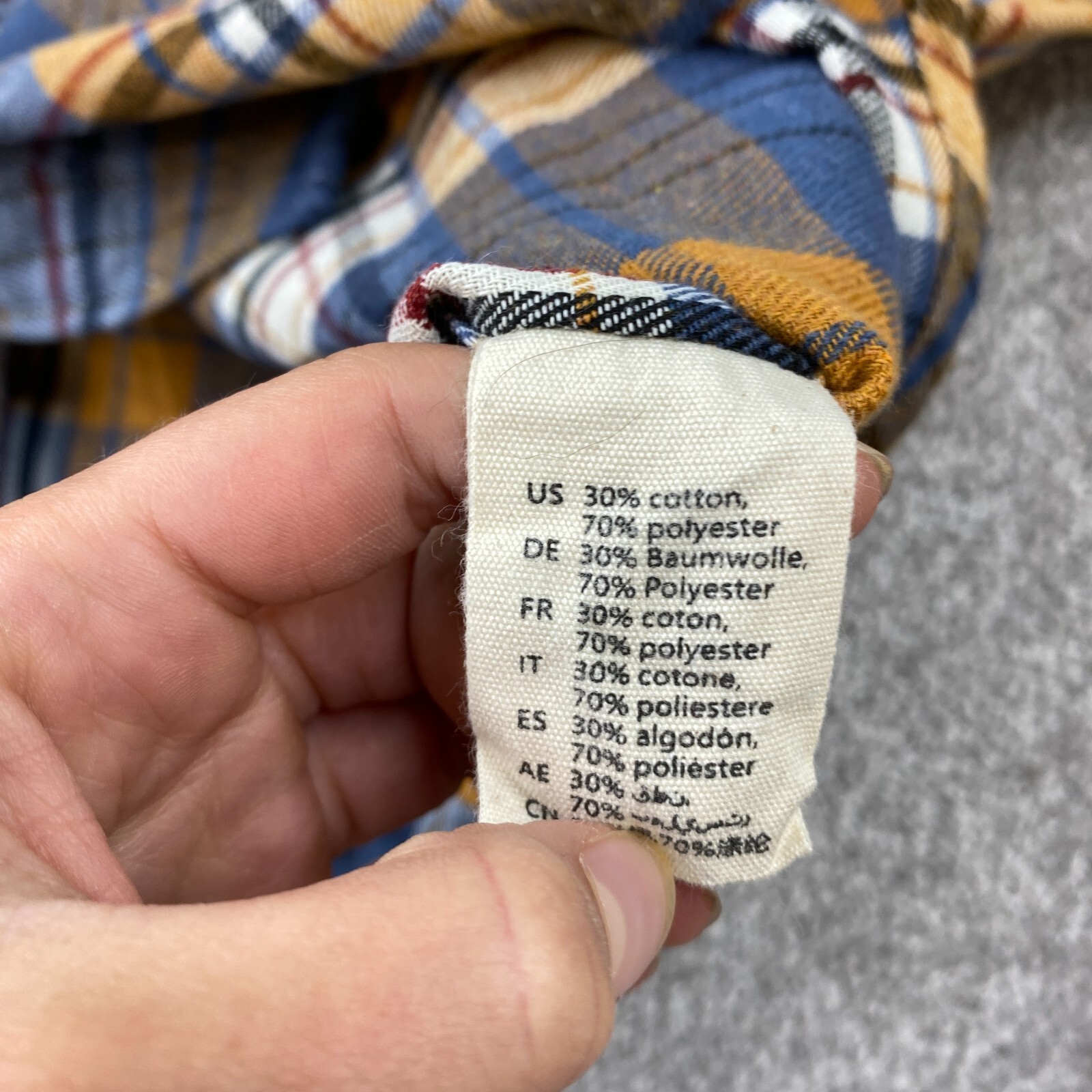 Customized Version Pearl Snap Flannel Shirt Men's… - image 4