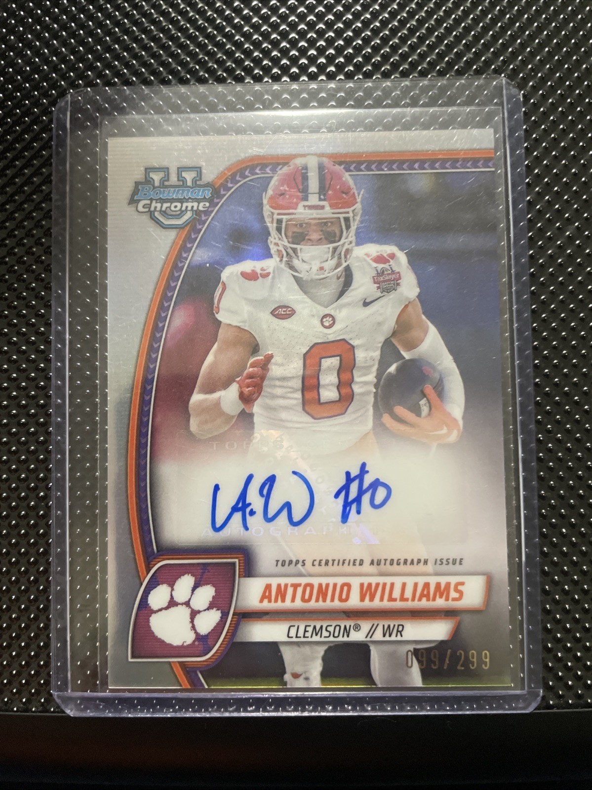 2024 Bowman U Chrome Antonio Williams 1st Bowman Auto /299