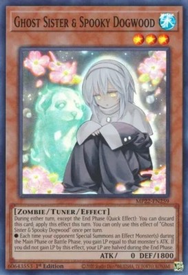 Ghost Sister & Spooky Dogwood - MP22-EN259 - Super Rare - 1st Edition - Near Min