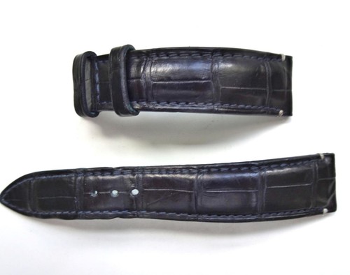 Cinturino orologio ABP alligatore nero 19/16mm