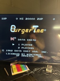 Burger Time (NES, 1987)