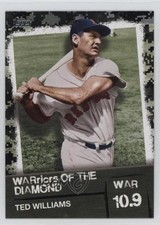 2020 Topps Warriors of the Diamond Black 68/299 Ted Williams #WOD-12 HOF nd3