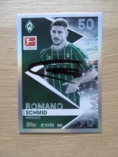 Romano Schmid autograph signed trading card Topps Bundesliga Werder Bremen 25/26
