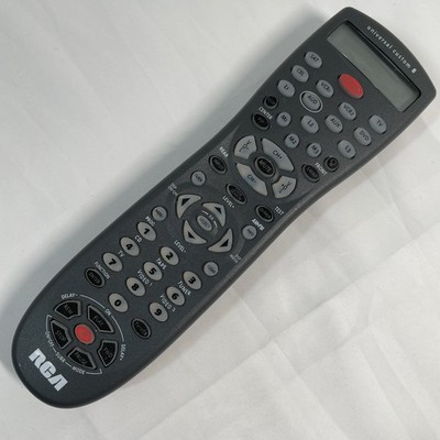 RCA RC810-A Universal 8 Device Learning Remote Control TESTED WORKS VCR DVD HIFI