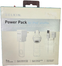Belkin Power Pack for iPod Shuffle 1st Generation Car Charger USB
