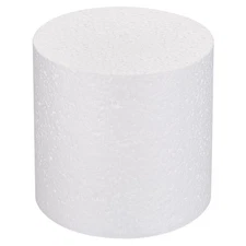 Round Foam Cake Dummy 4 Inch x 4 Inch Circle Dummy Cake Set for Wedding