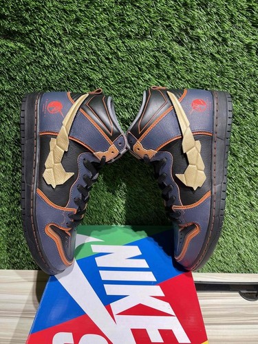 Size 9M/10.5W - Nike SB Dunk High RX-0 Unicorn Gundam 02 Banshee Sz 9 DH7717-400 - Picture 3 of 6