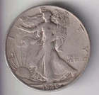 1946-S WALKING LIBERTY HALF DOLLAR 90% SILVER SAN FRANCISCO .50¢ UNITED STATES