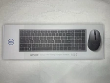 Dell KM7120W Wireless Keyboard Mouse Combo Bluetooth Multi-Device New Open Box