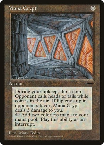 Mana Crypt - Light Play MTG Promos: Media