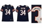 Nike On Field NFL Chicago Bears Walter Payton #34 Signed Football Jersey