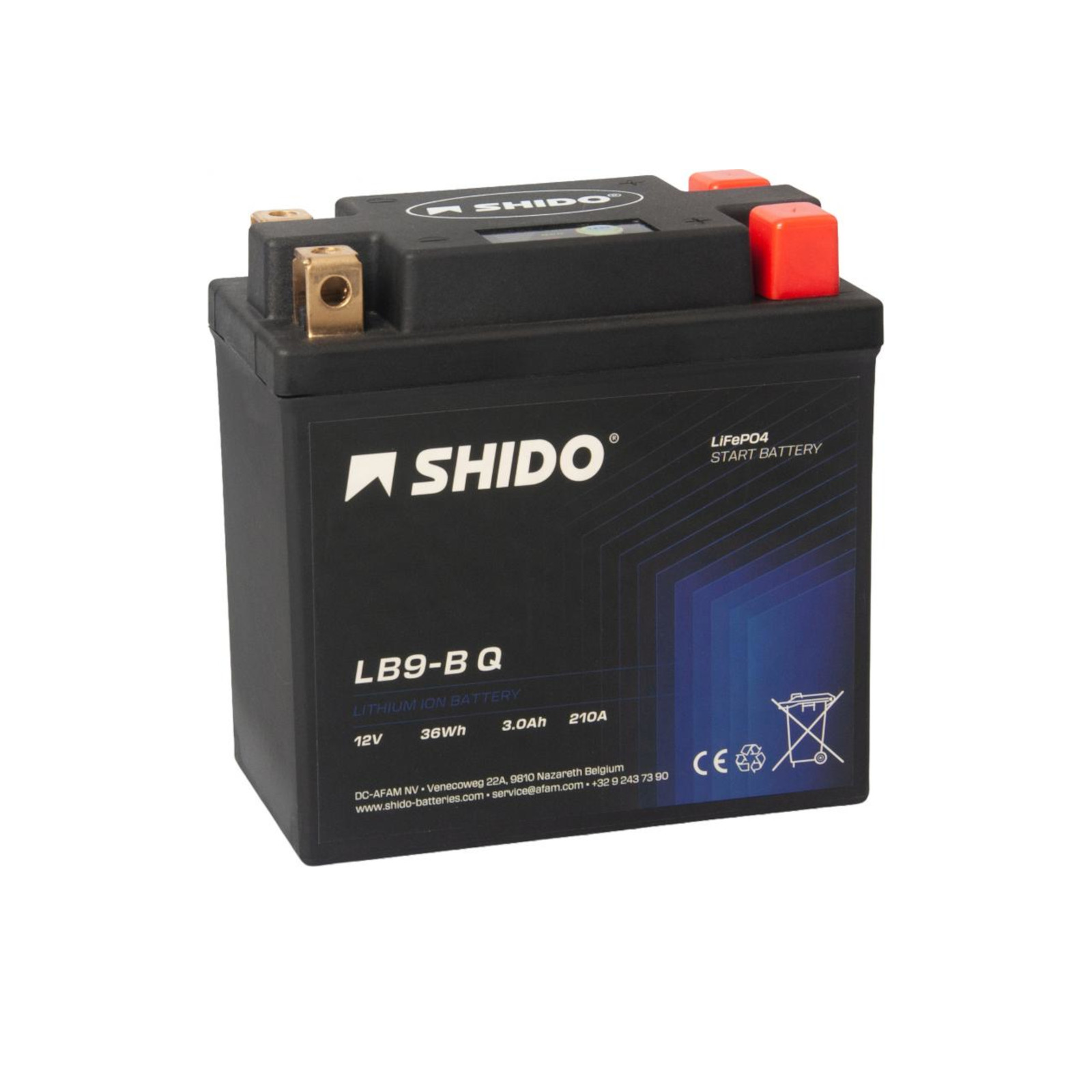 Battery for SUZUKI GS 125 ES 1982-2000 SHIDO
