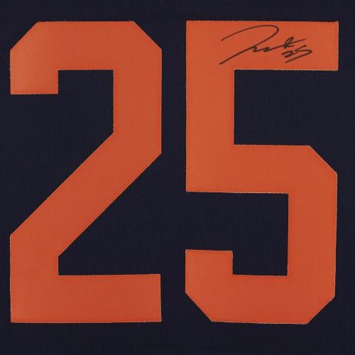 Darnell Nurse Edmonton Oilers signiertes marineblaues alternatives authentisches Trikot - Bild 4 von 5