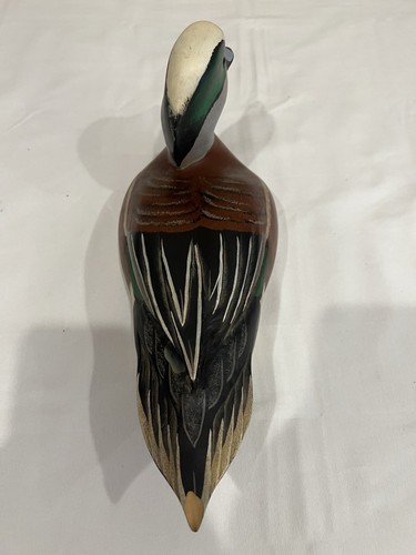 Ducks Unlimited Wooden Duck Decoy - VINTAGE 1983-84 Hand Painted TJ Hooker #639 - Bild 4 von 17