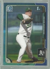 2015 Bowman Chrome Draft Blue Refractors #53 Kevin Duchene 013/150 (ref40024)