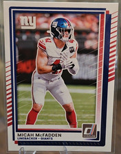 Panini Donruss 2025 Micah McFadden #55 New York Giants NFL Football Base Set