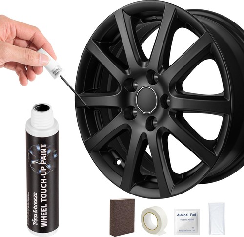 Black Rim Touch Up Paint, Car Wheel Repair Kit, Wheel Touch Up Paint Pen, Qui... - Picture 2 of 7