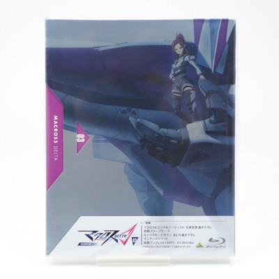 Macross Delta Vol. 3 Limited Edition Blu-ray ENG Subtitle Japan Art Book