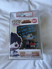 Funko Pop! Animation: Dabi My Hero Academia 2019 NYCC Shared Signed And Graded