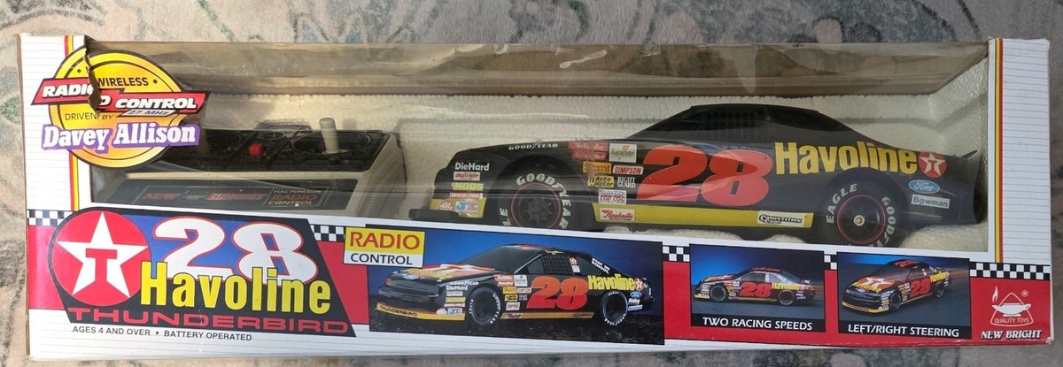 Vintage 1992 Davey Allison NASCAR #28 Havoline Ford Thunderbird