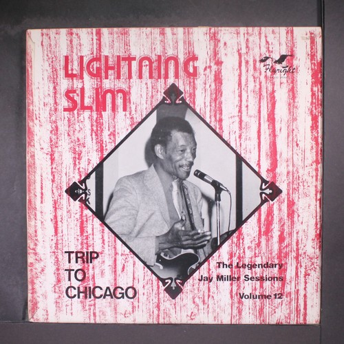 LIGHTNING SLIM: trip to chicago FLYRIGHT 12" LP 33 RPM UK - Picture 1 of 2